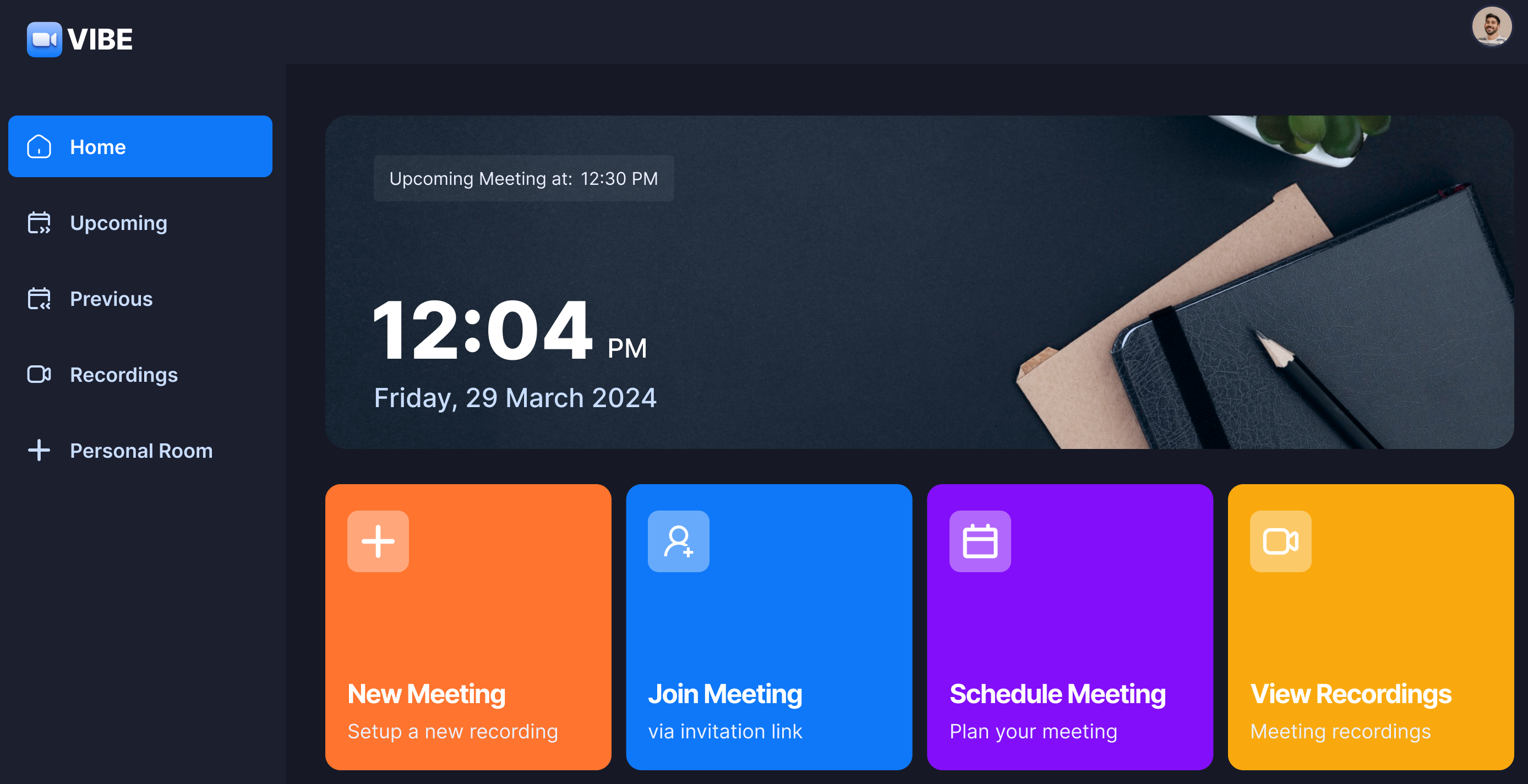 Vibe - Video Conferencing (Coming Soon)